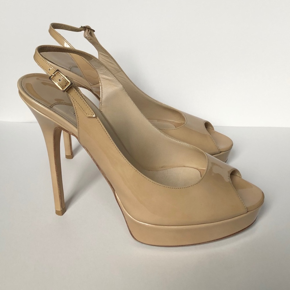 Jimmy Choo Patent Leather Pumps sz 39 - Picture 4 of 8
